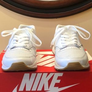 Nike Safari Deconstructed White Leather Sneakers